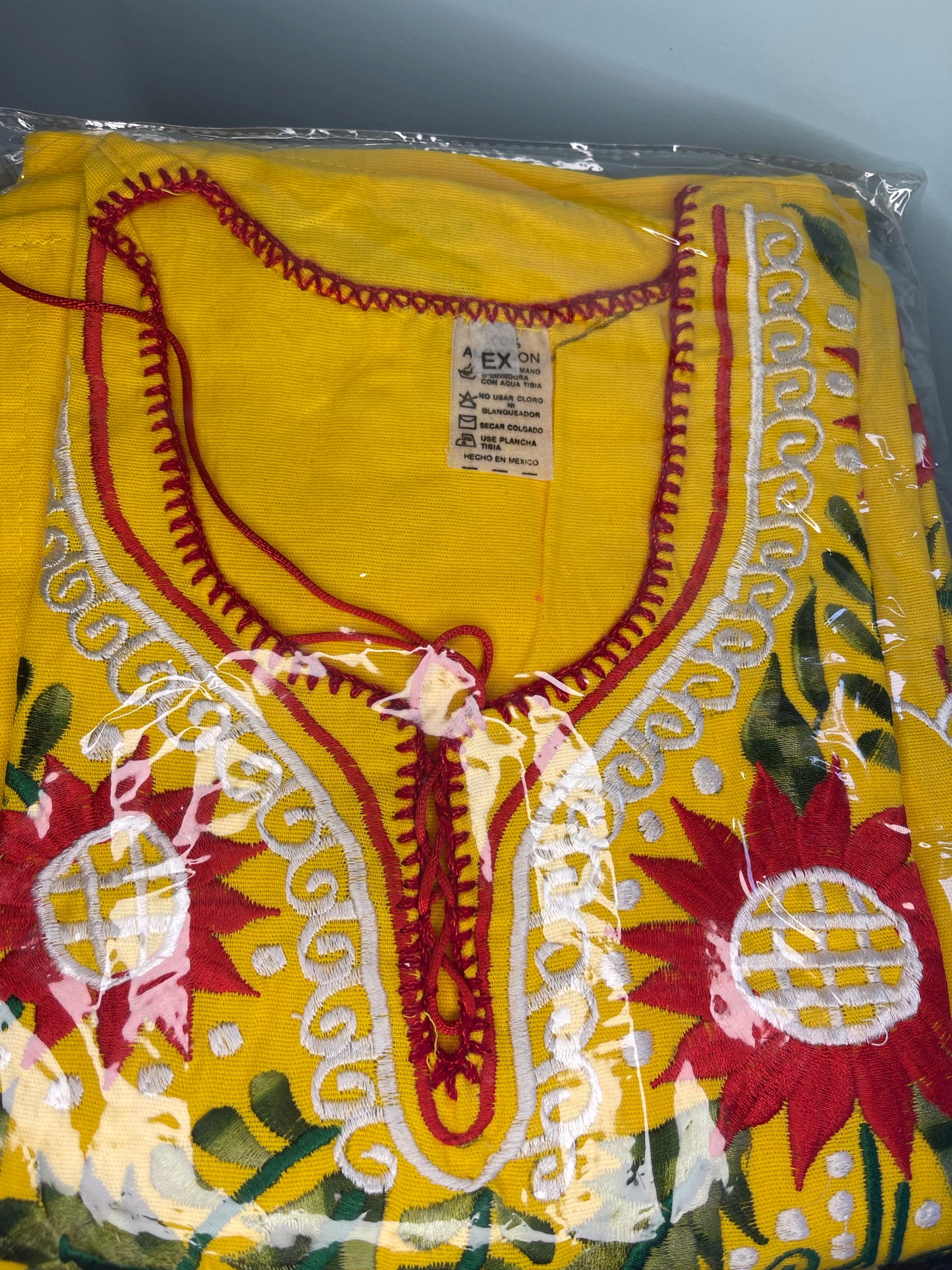 Marisol Kimono Embroidered Dress