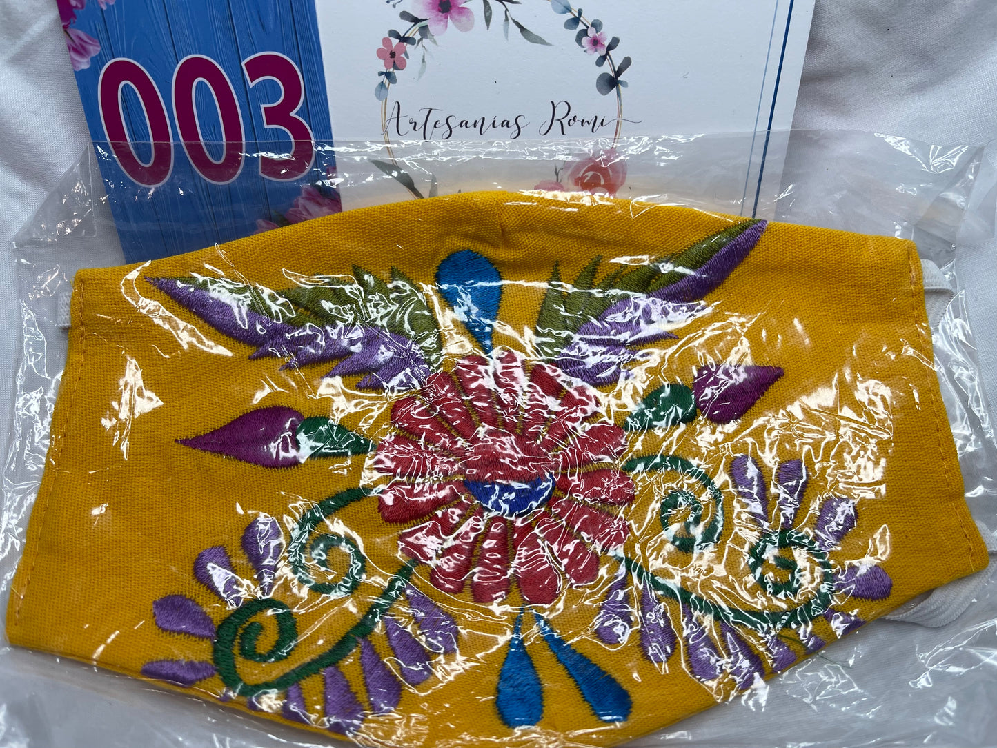 Bella Embroidery Mask