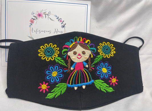 Maria Embroidery Mask