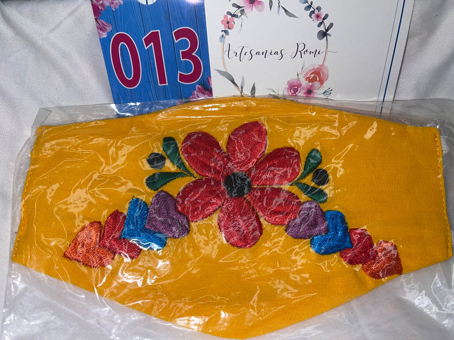 Bella Embroidery Mask