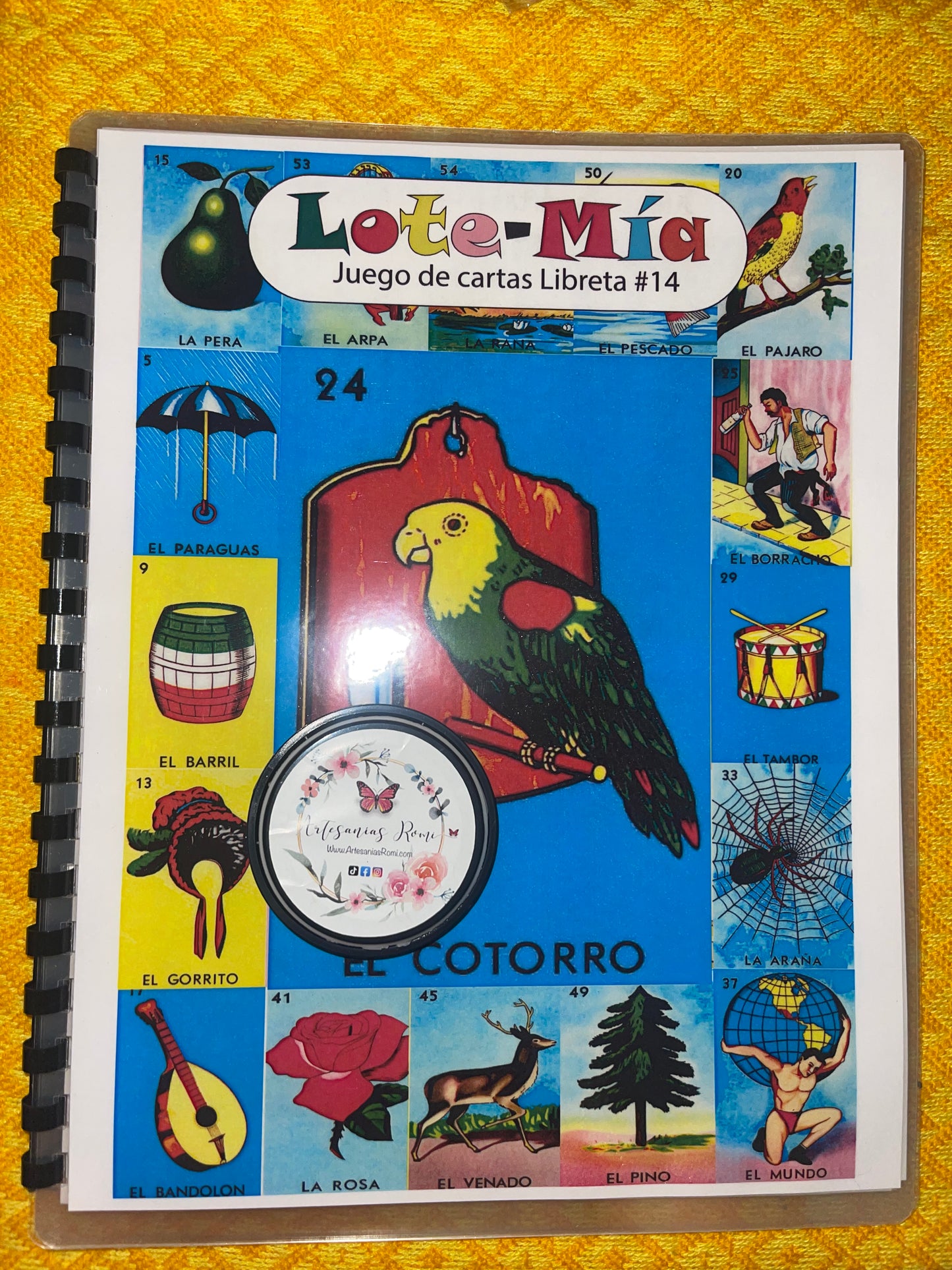 Loteria book of 40 Cards