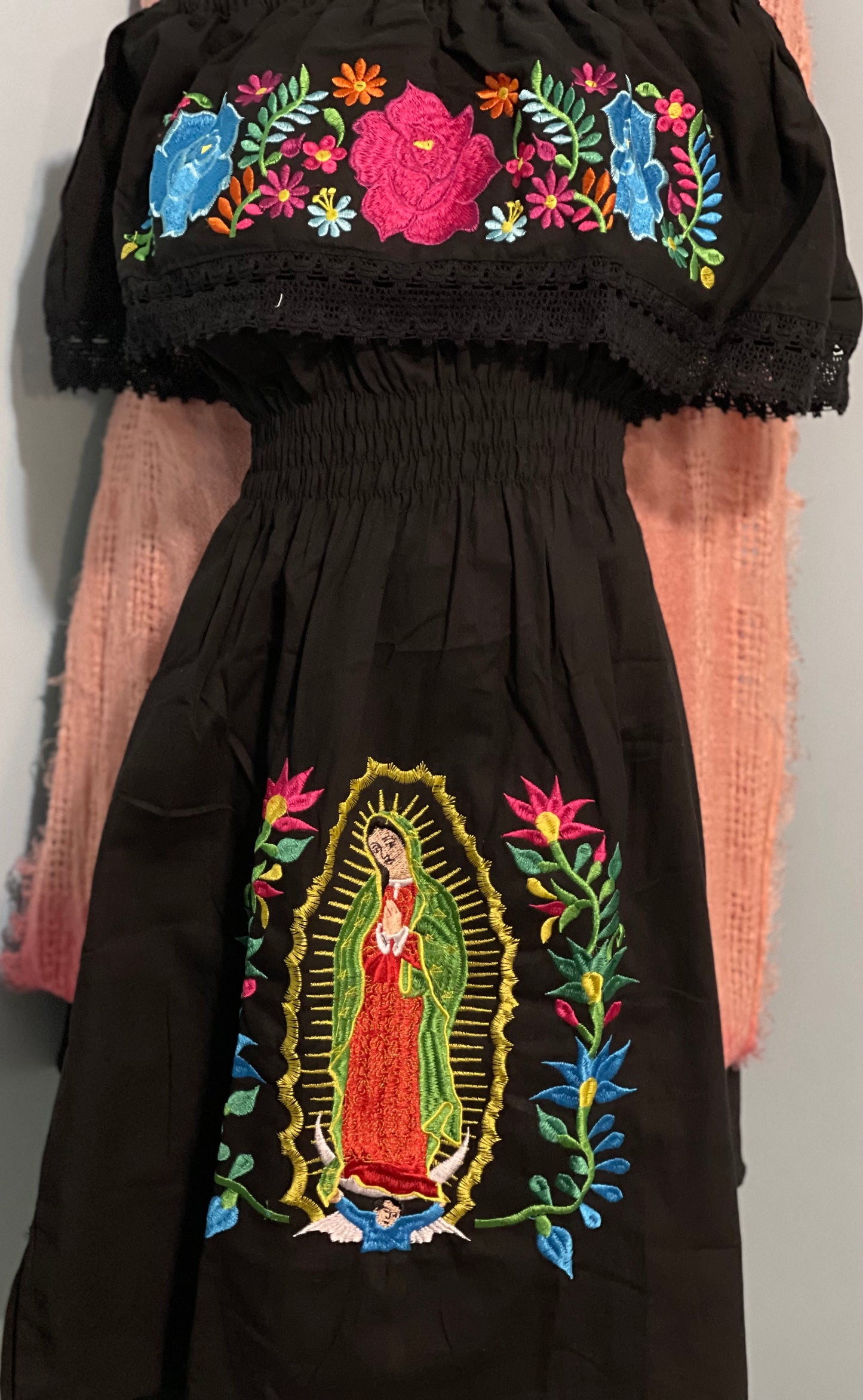 Girls Dress Artesanal – Virgen de Guadalupe