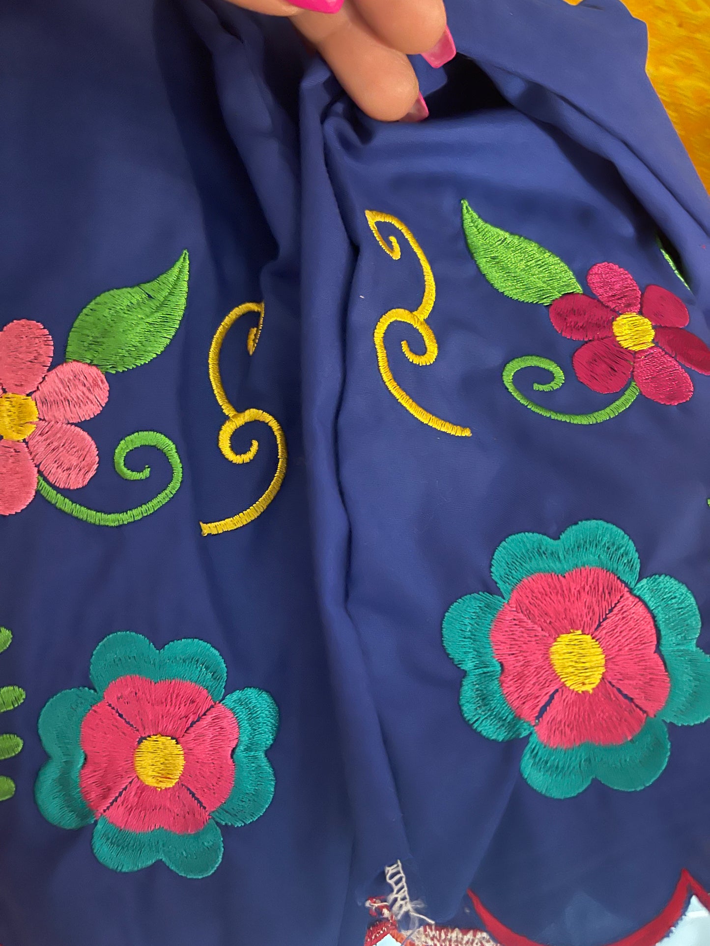Princesa Embroidery girl Dress