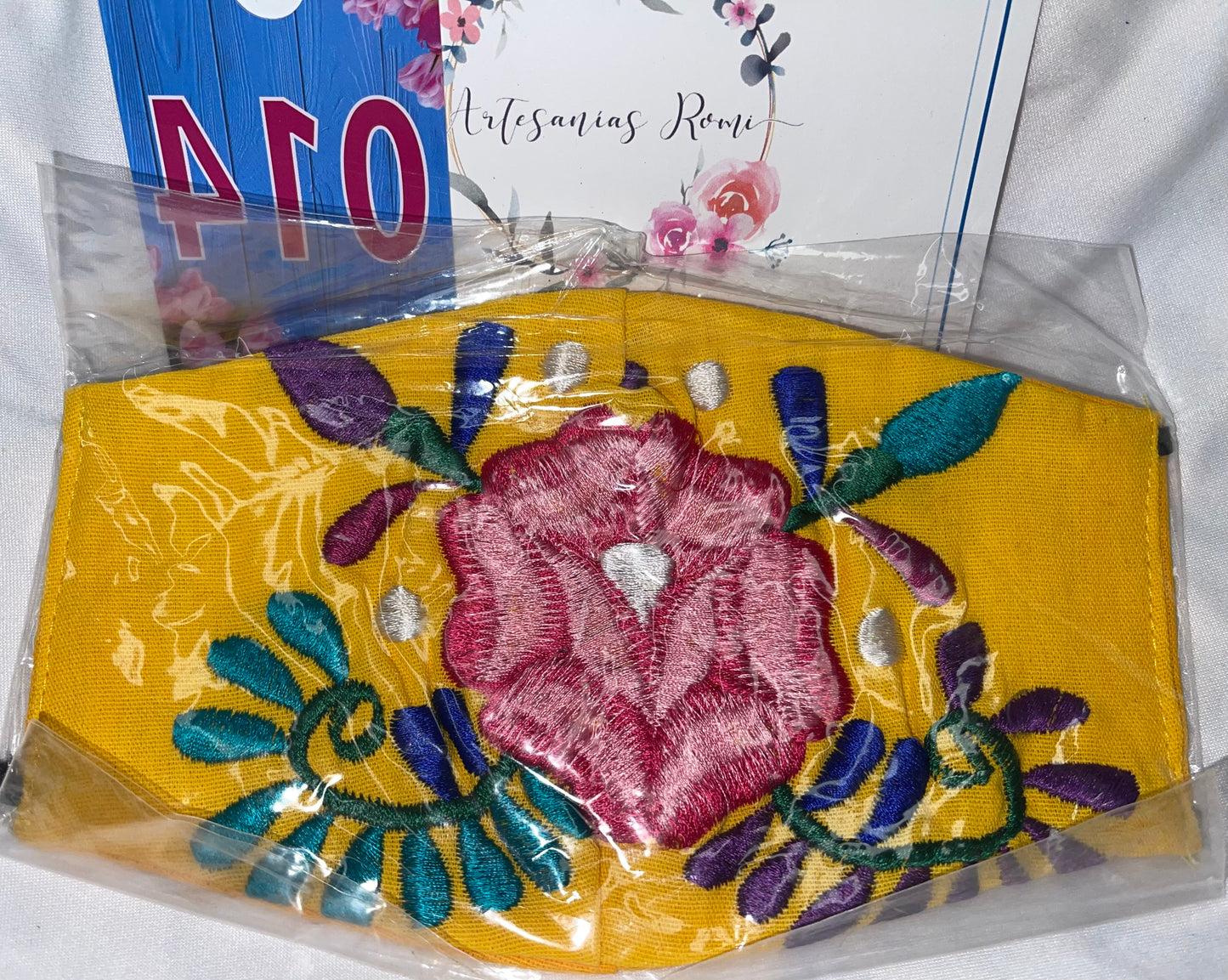 Bella Embroidery Mask