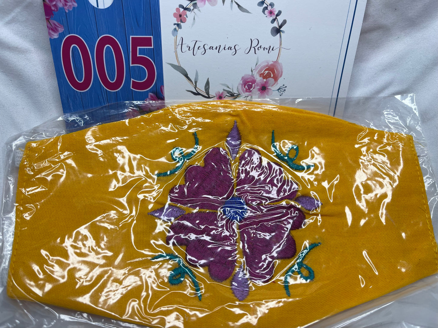 Bella Embroidery Mask