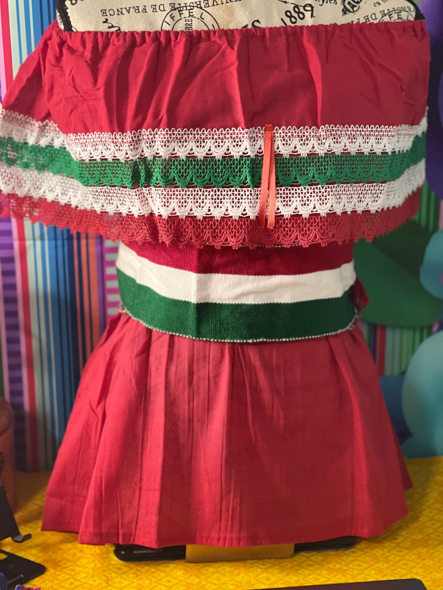 Banderita Campesina Tri-Color