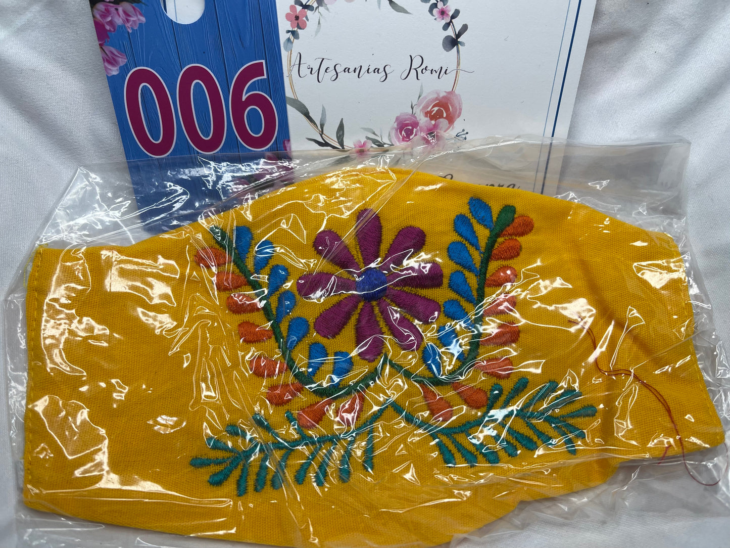 Bella Embroidery Mask