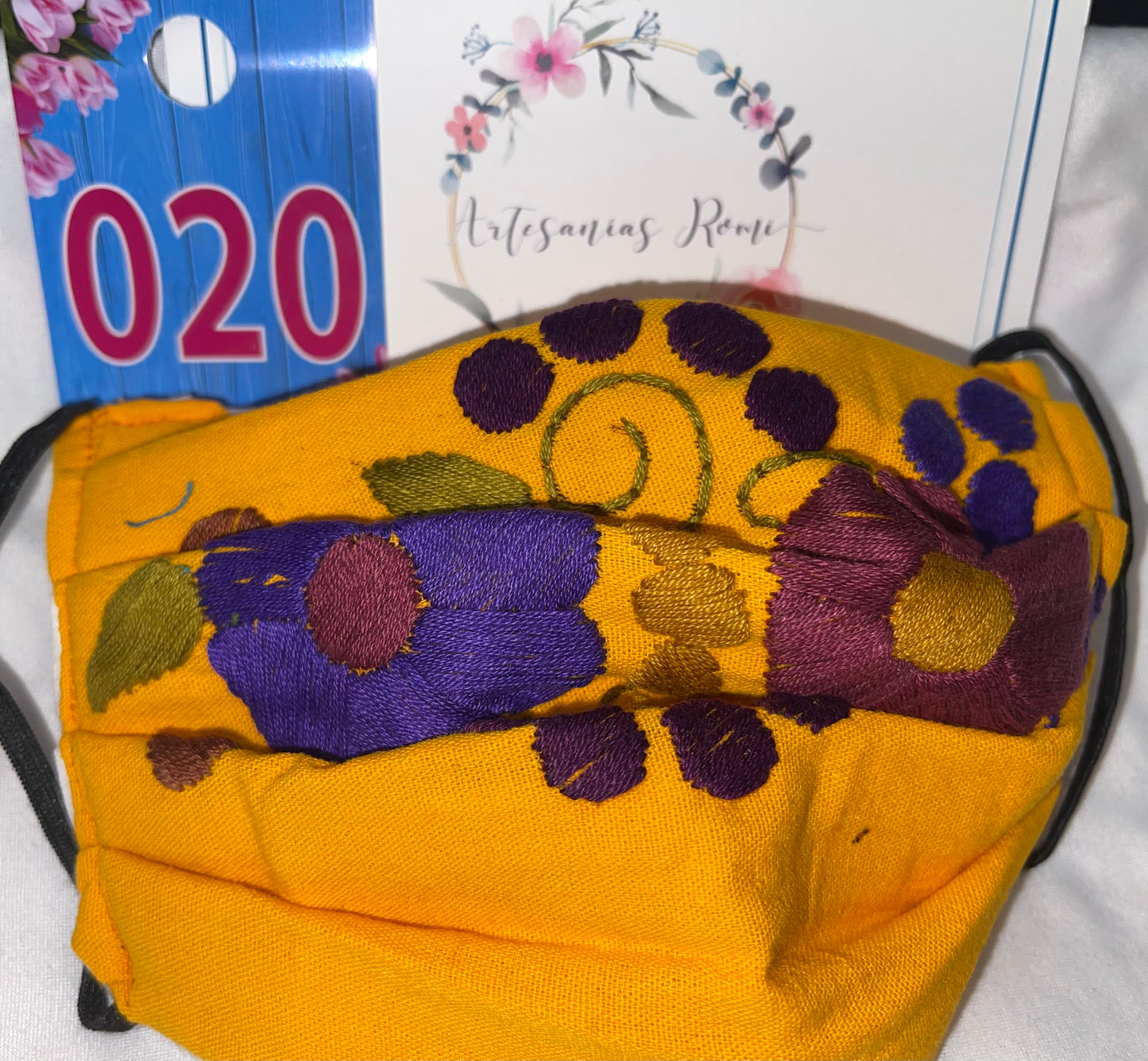 Bella Embroidery Mask