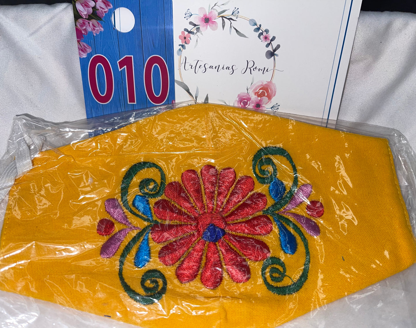 Bella Embroidery Mask