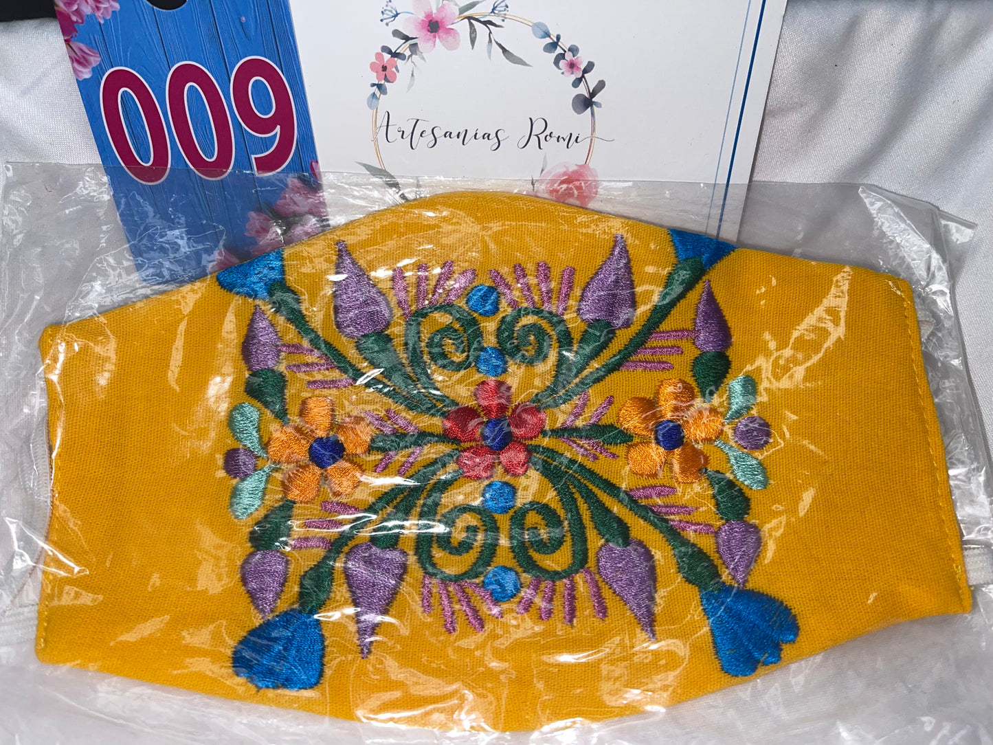 Bella Embroidery Mask