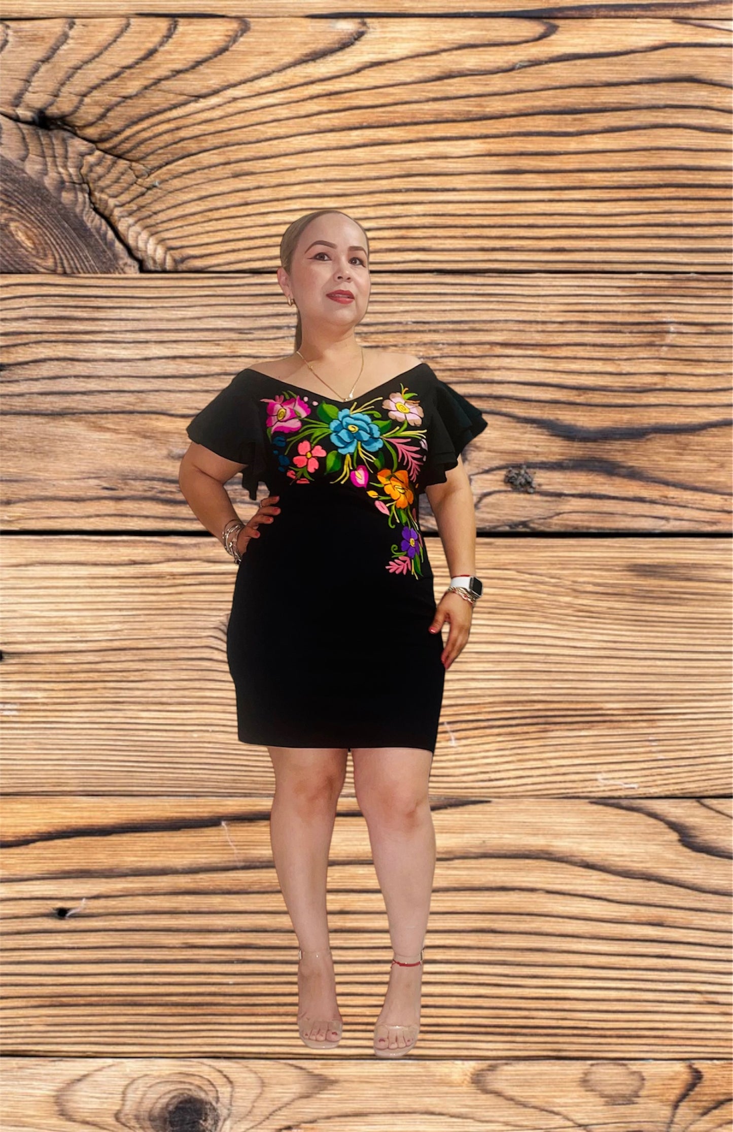 Coqueta Embroidery Dress