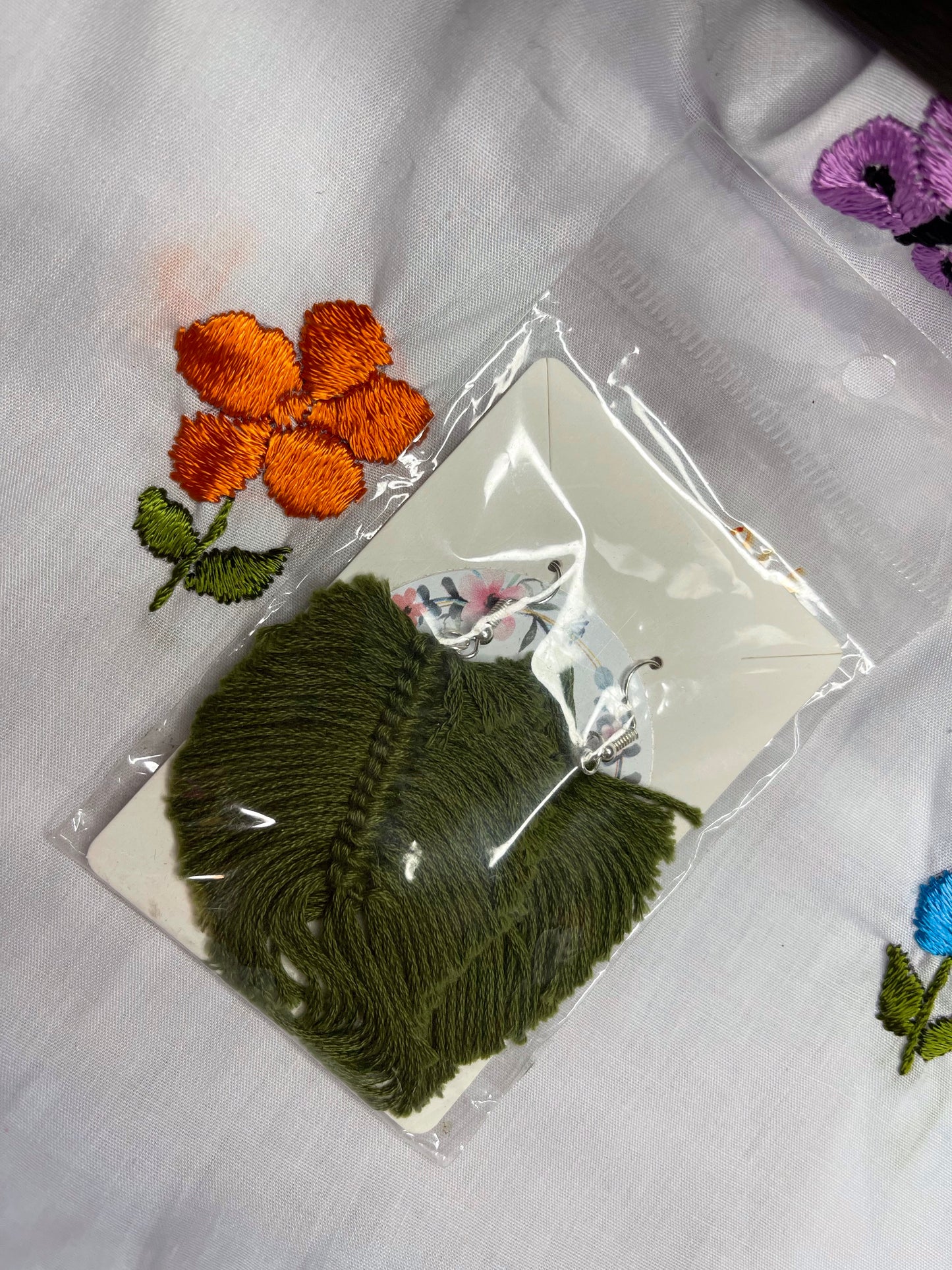 Artisian Leaf Earrings