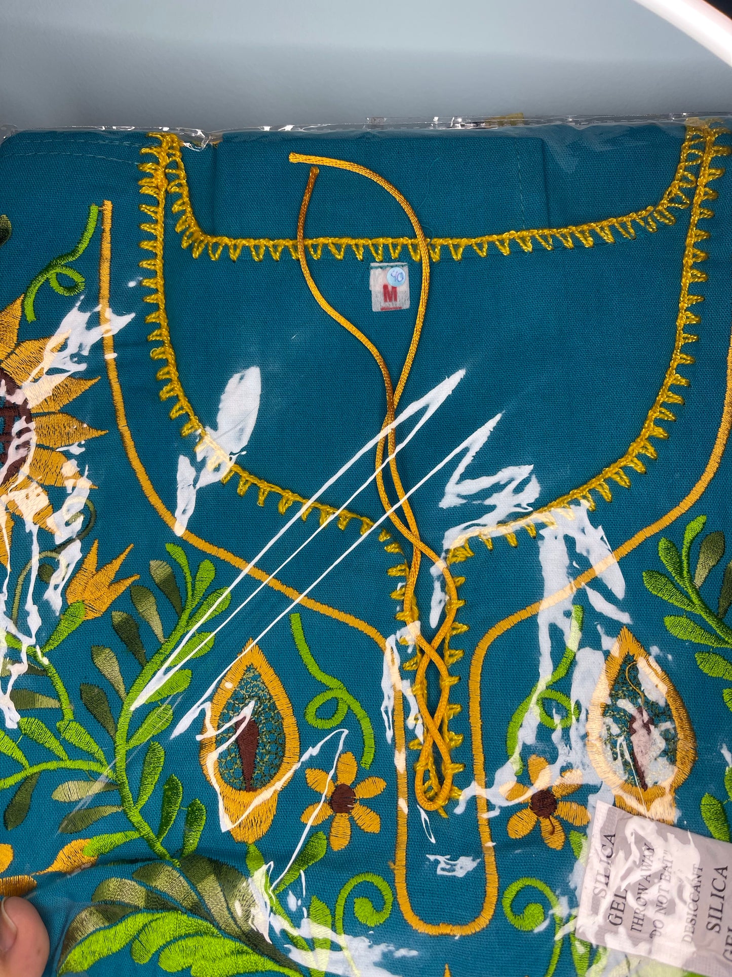 Marisol Kimono Embroidered Dress