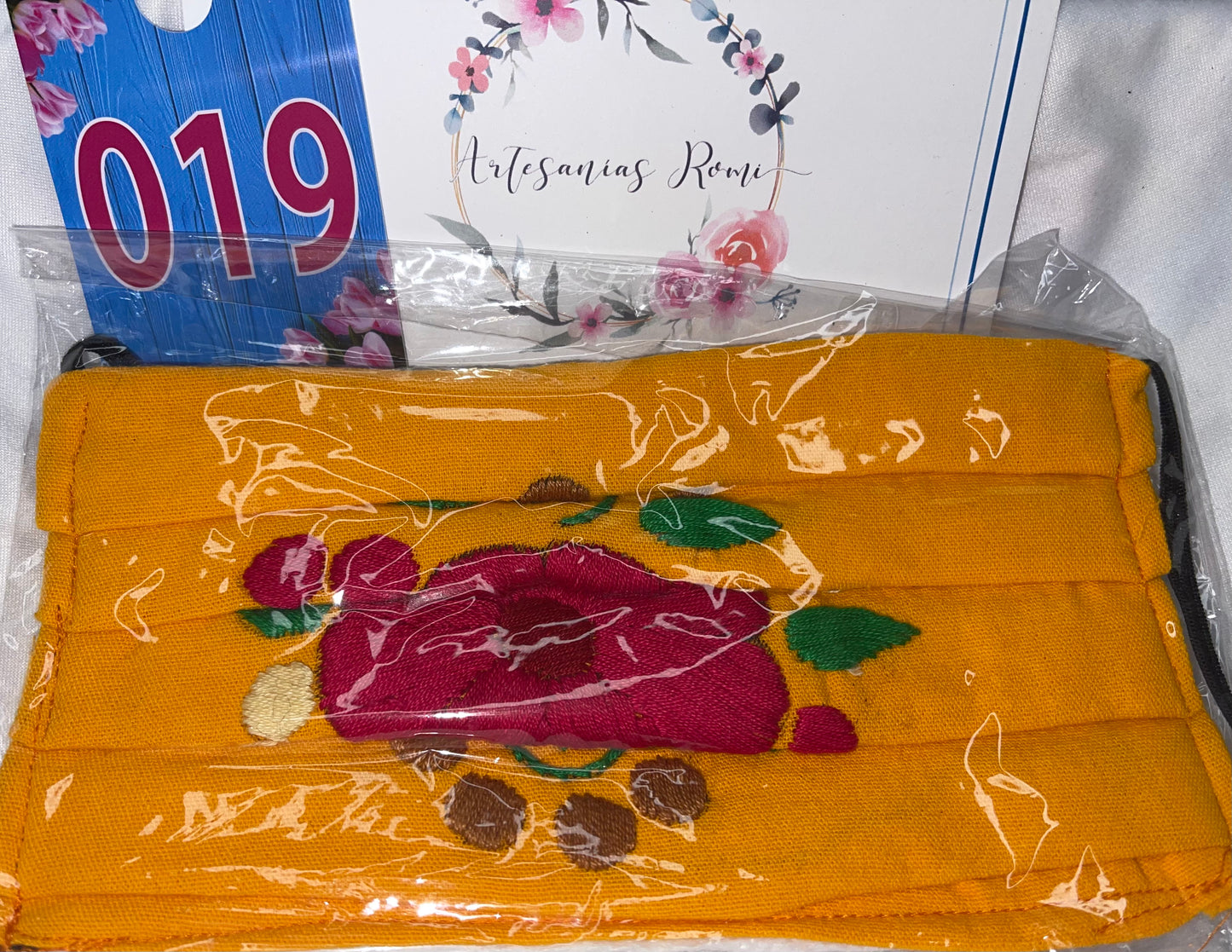 Bella Embroidery Mask
