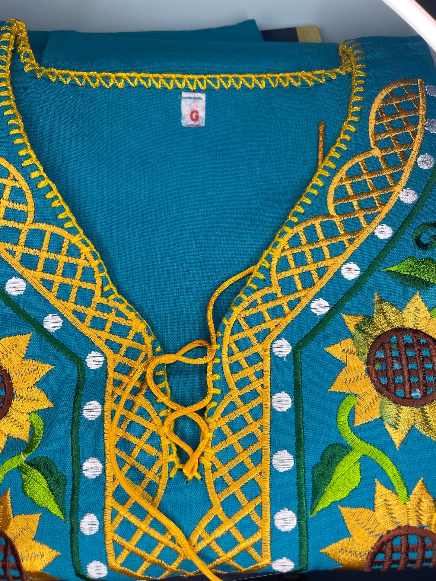 Marisol Kimono Embroidered Dress