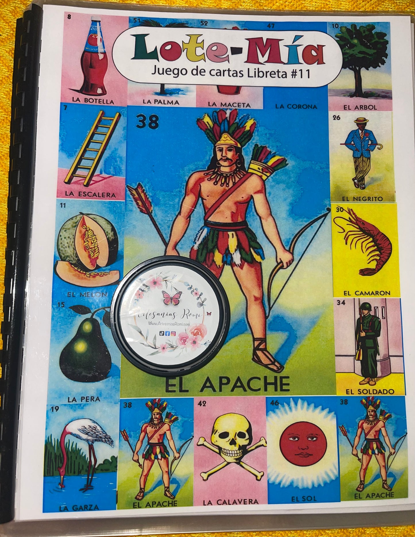 Loteria book of 40 Cards