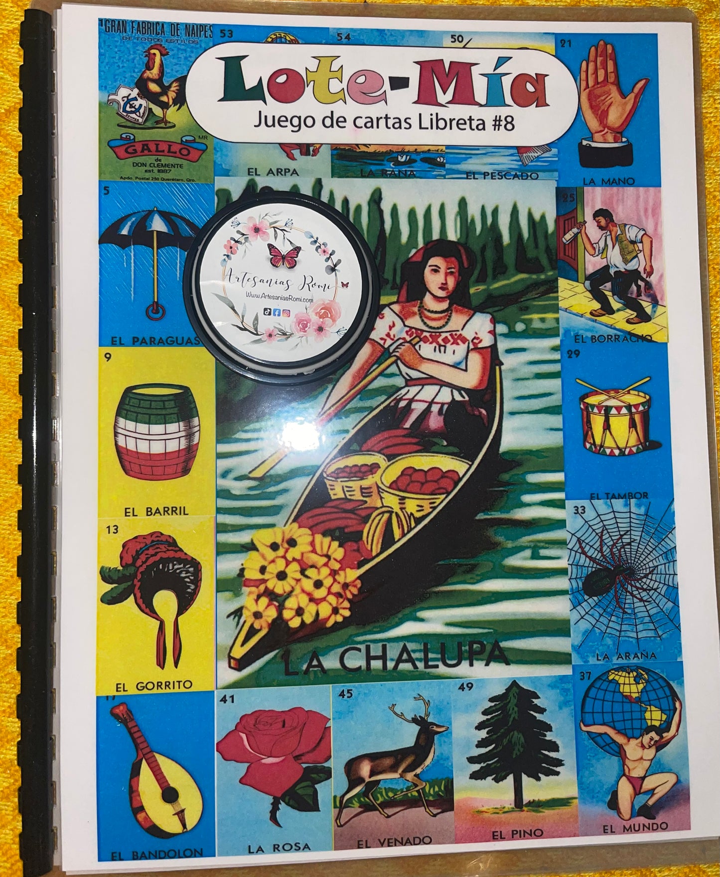 Loteria book of 40 Cards