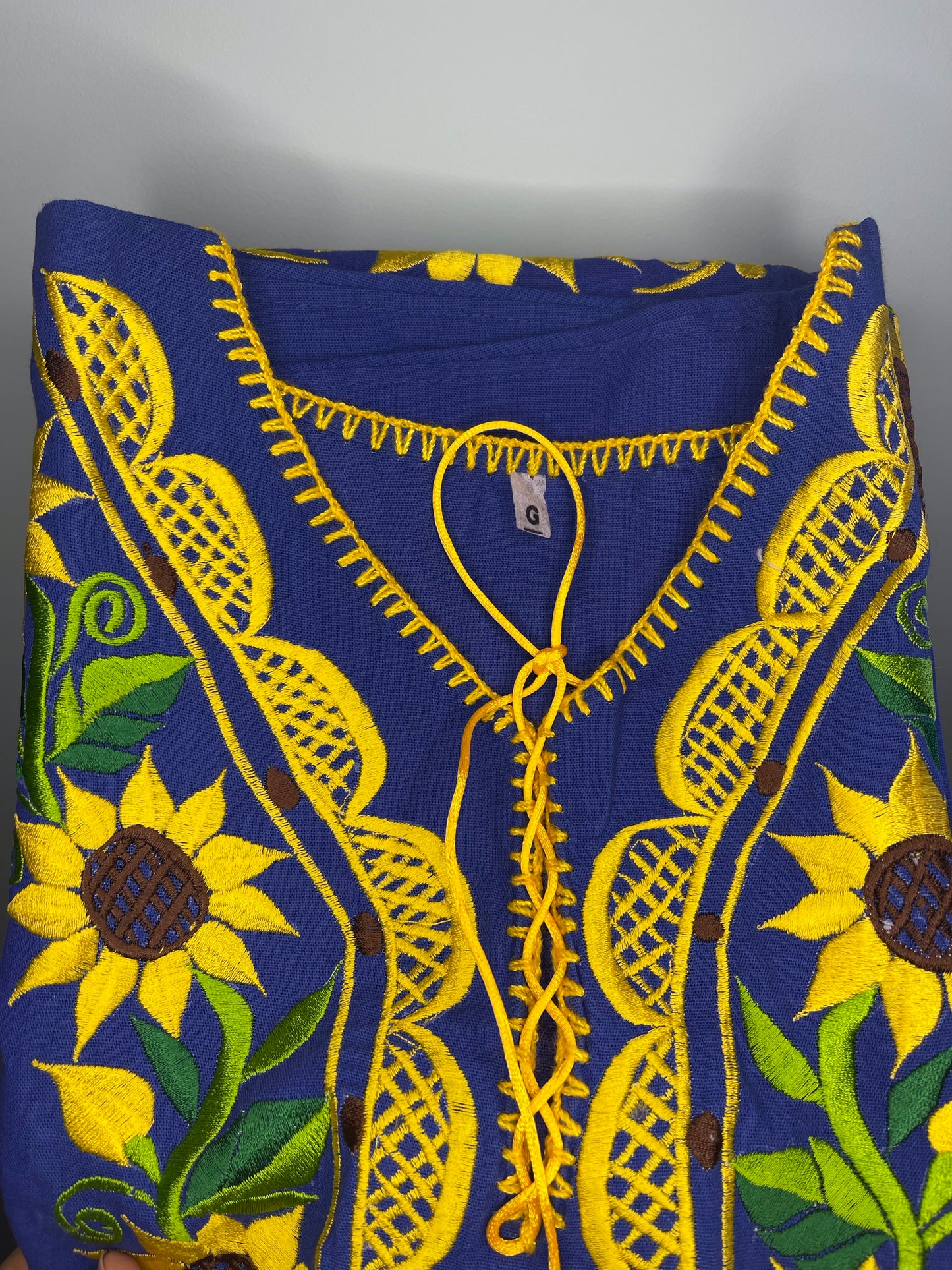 Marisol Kimono Embroidered Dress