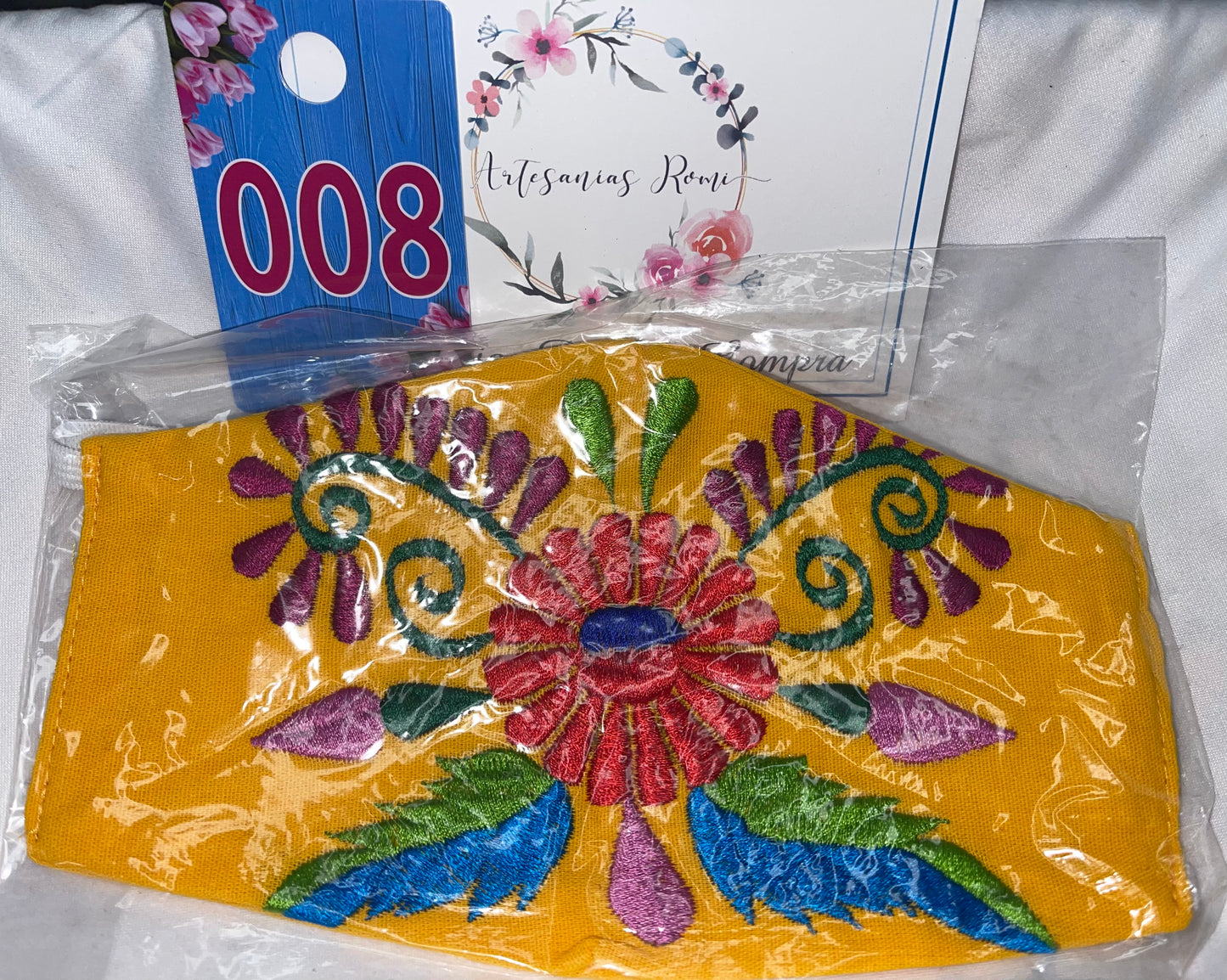 Bella Embroidery Mask