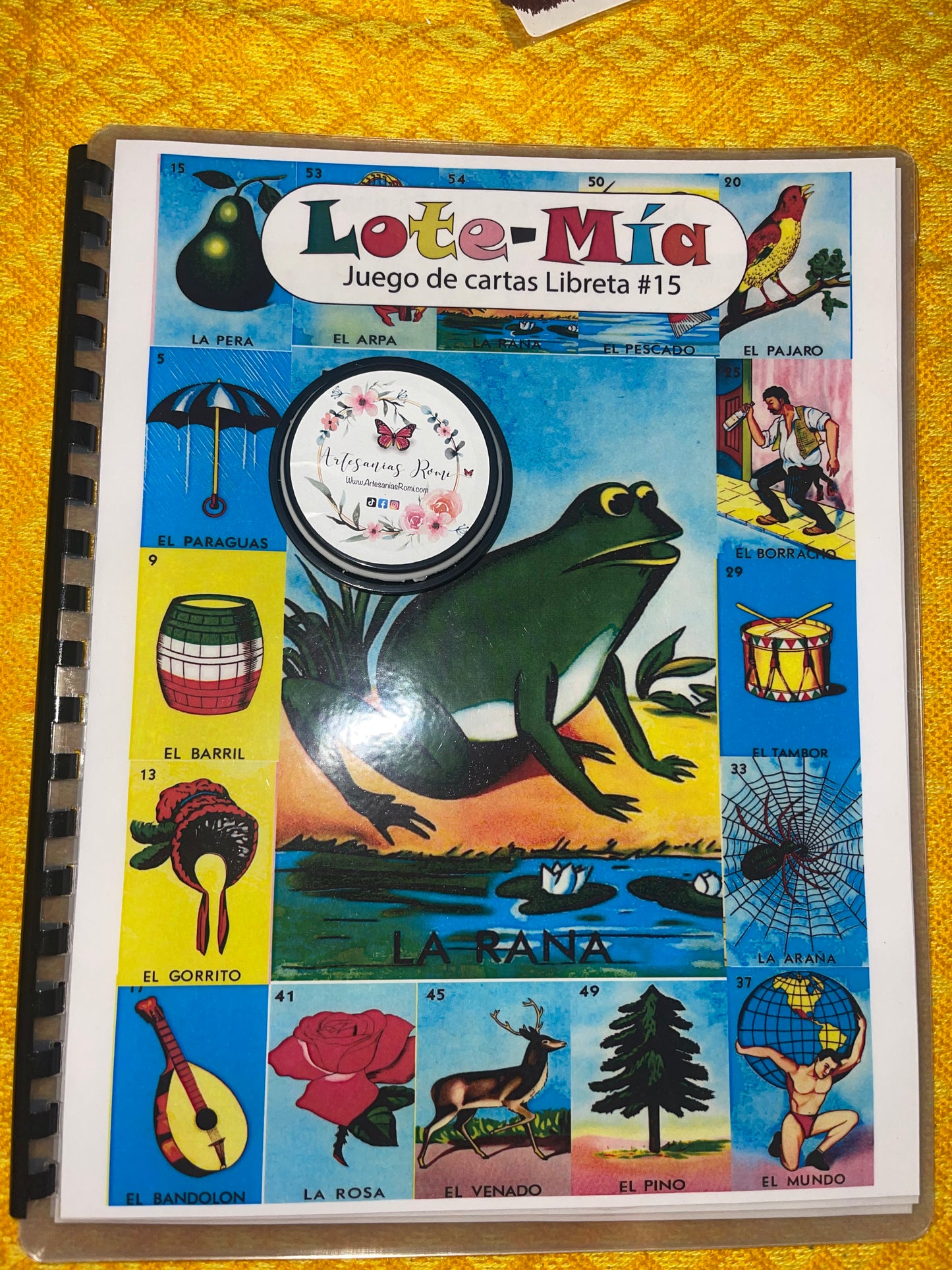 Loteria book of 40 Cards