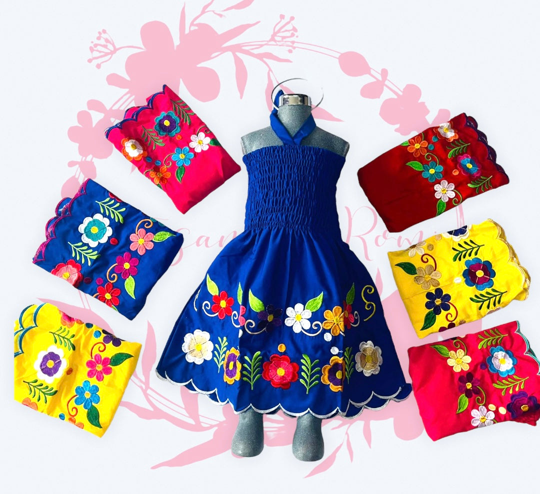 Princesa Embroidery girl Dress