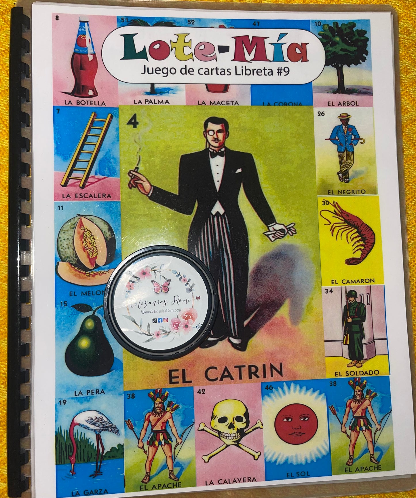 Loteria book of 40 Cards