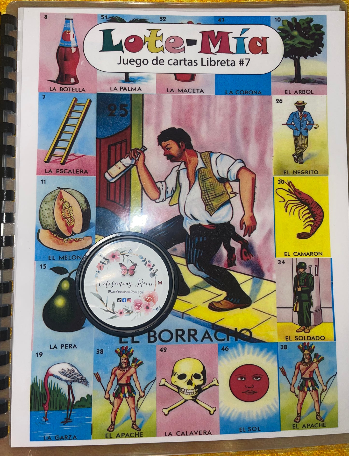 Loteria book of 40 Cards