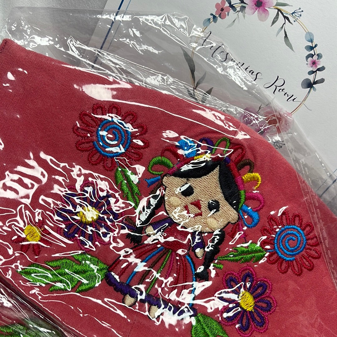 Maria Embroidery Mask