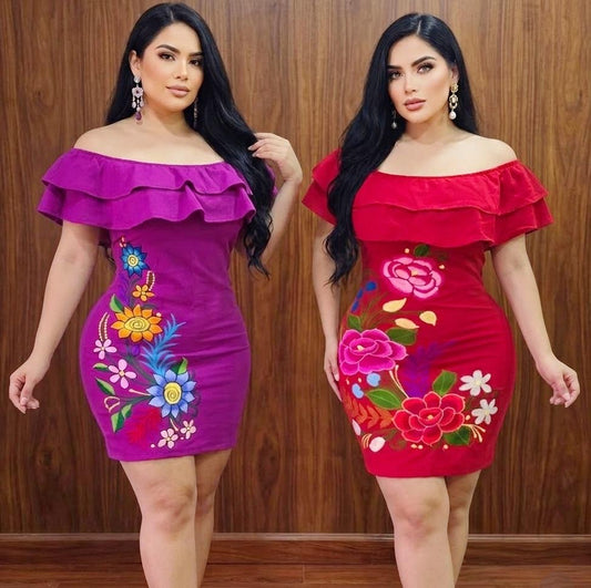 Bonita Embroidery Dress