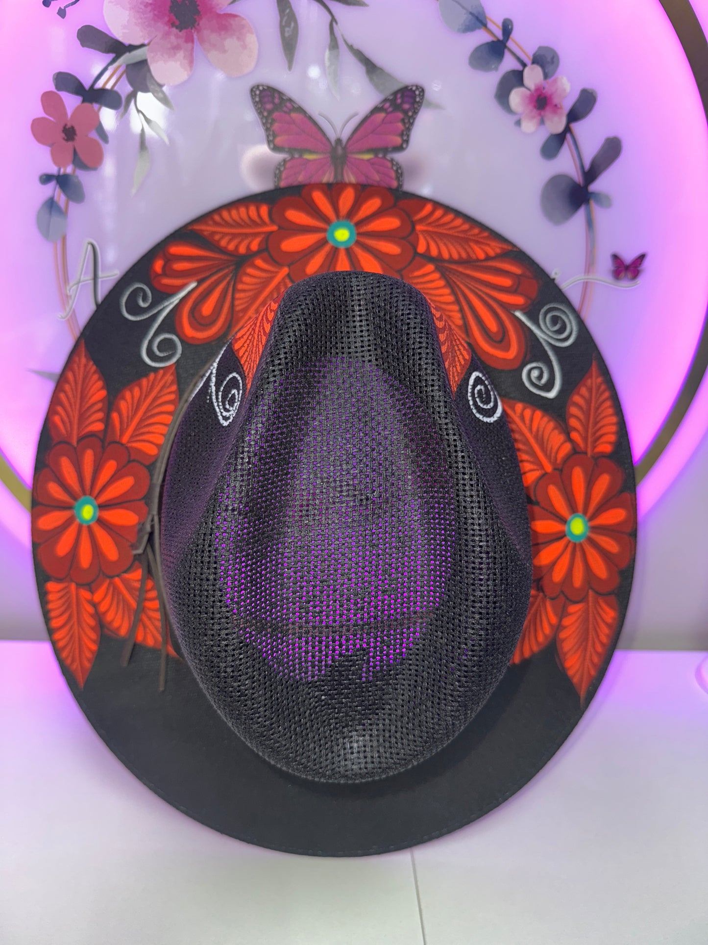 Amanecer Yute Sombrero