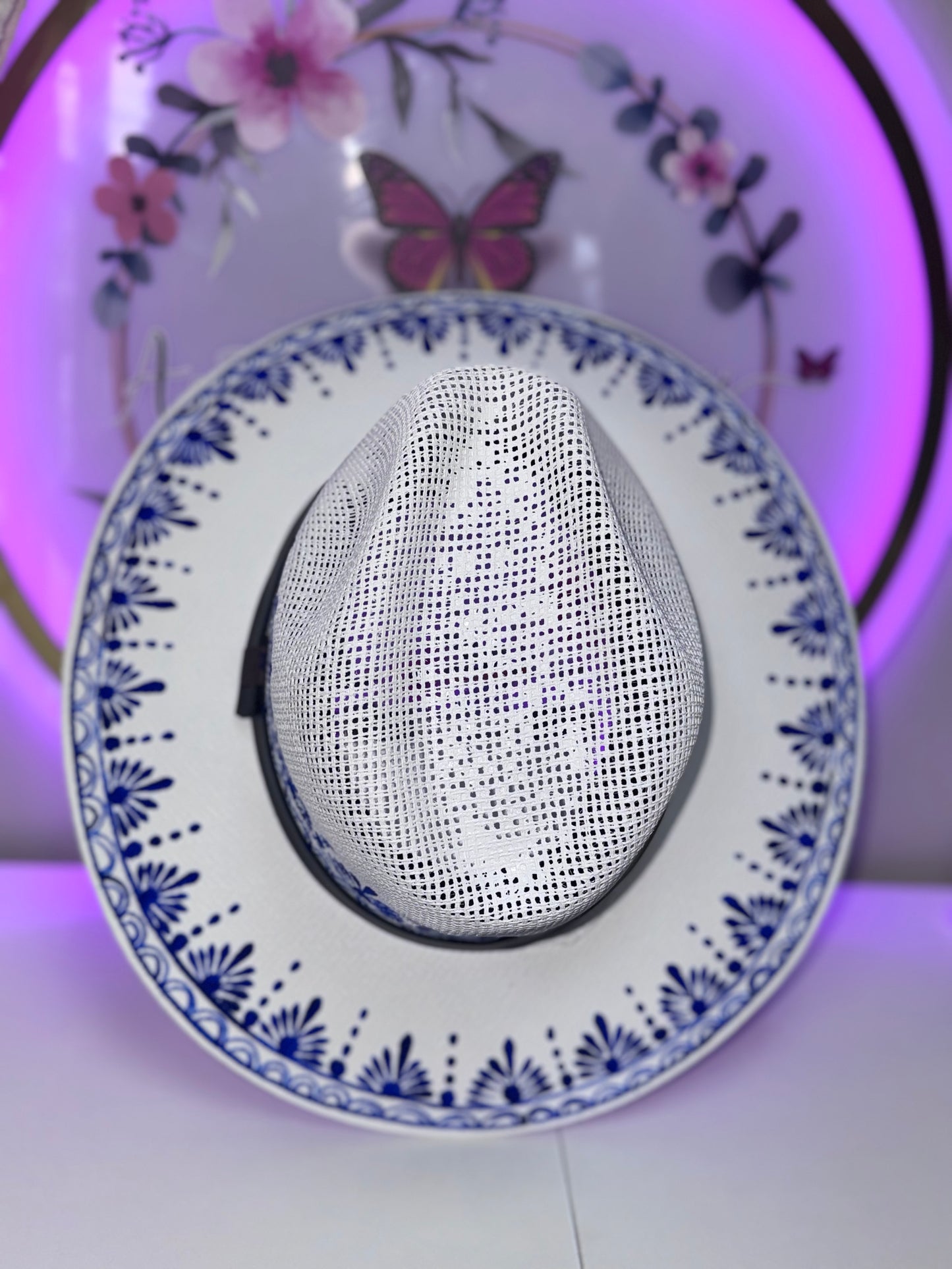 Amanecer Yute Sombrero