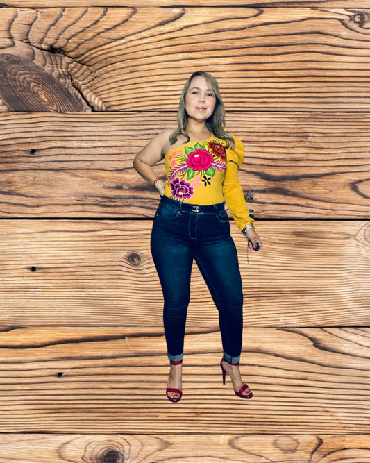 Coquetisima Single Shoulder Blouse