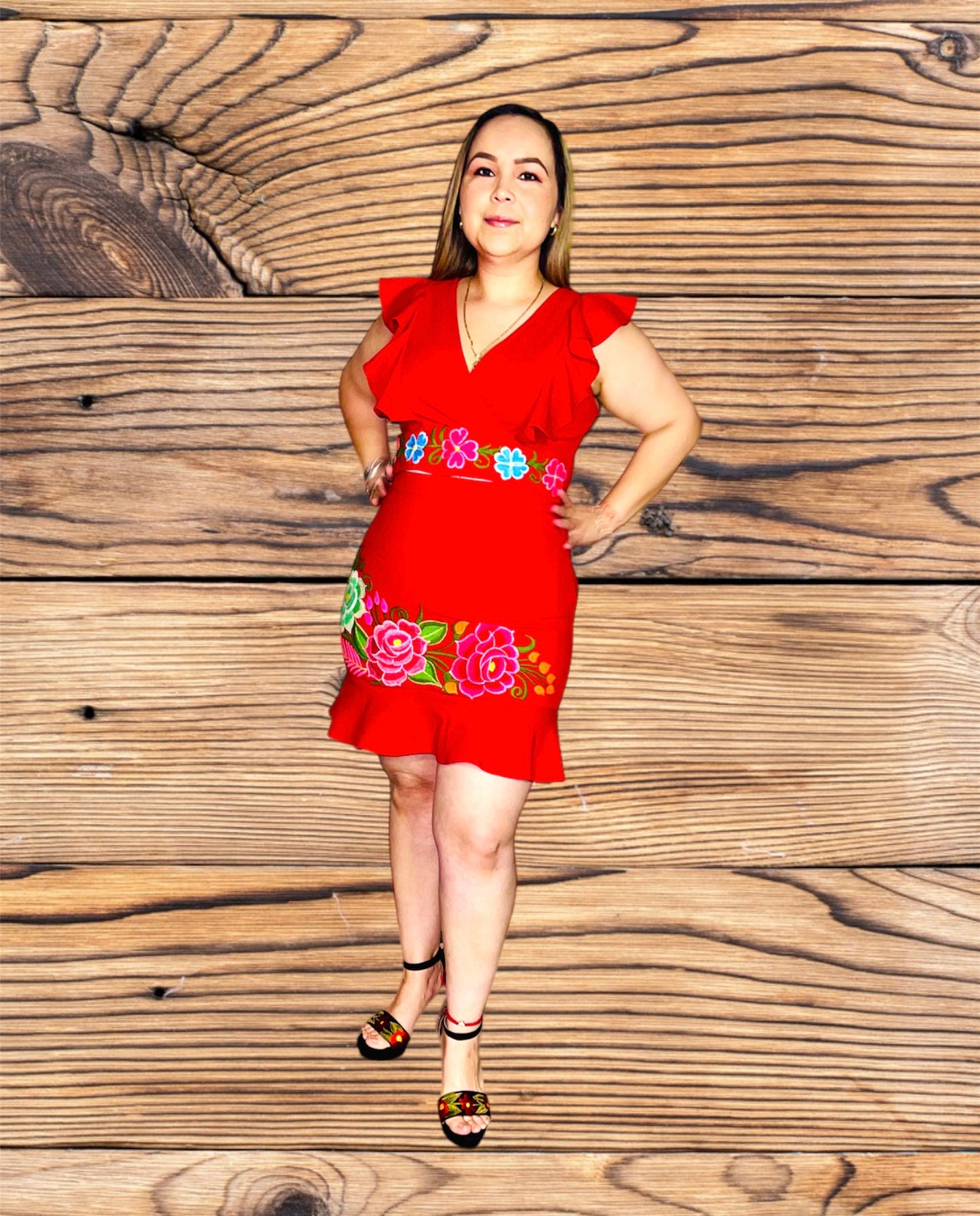 Chula Embroidery Dress