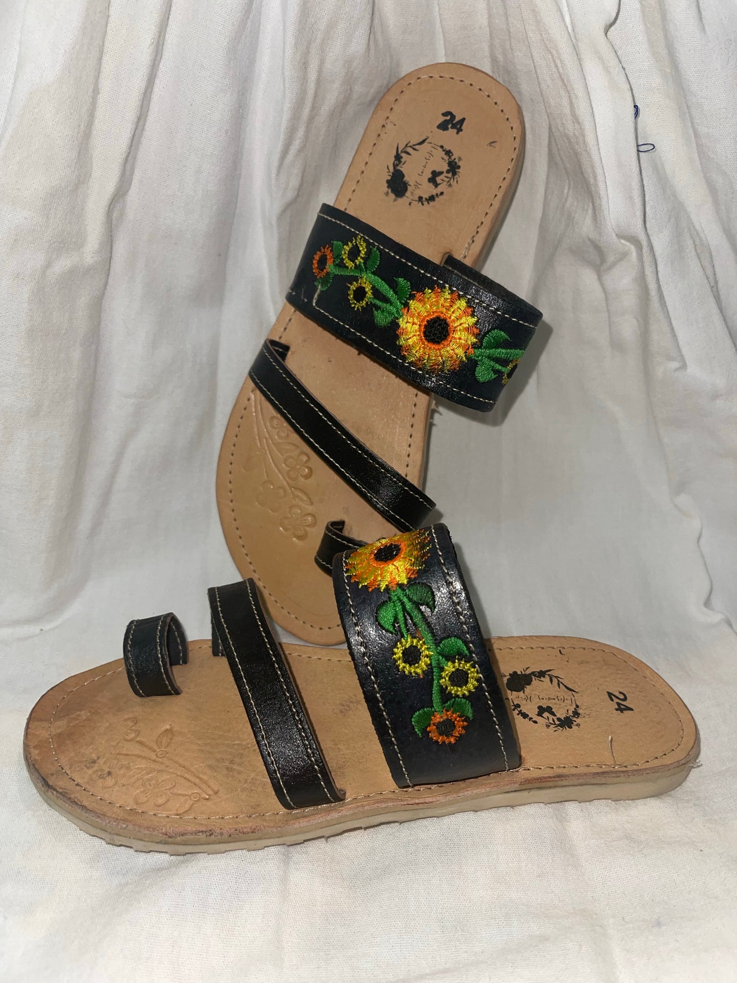 Olivia Leather Sandals