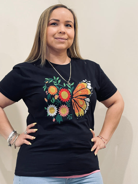 Monarca Embroidery T-Shirt