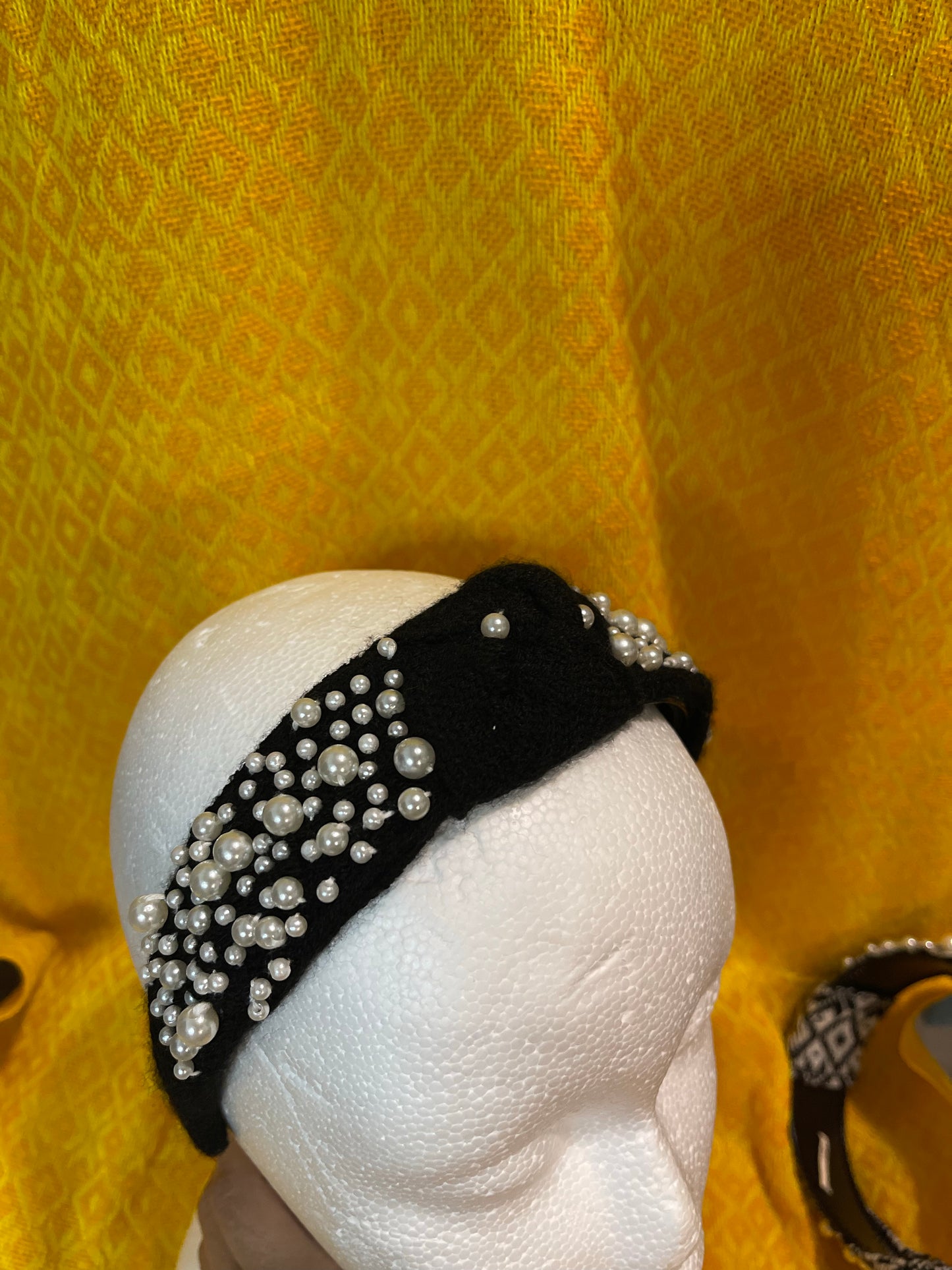 Gorgeous Beaded Knotted Headband