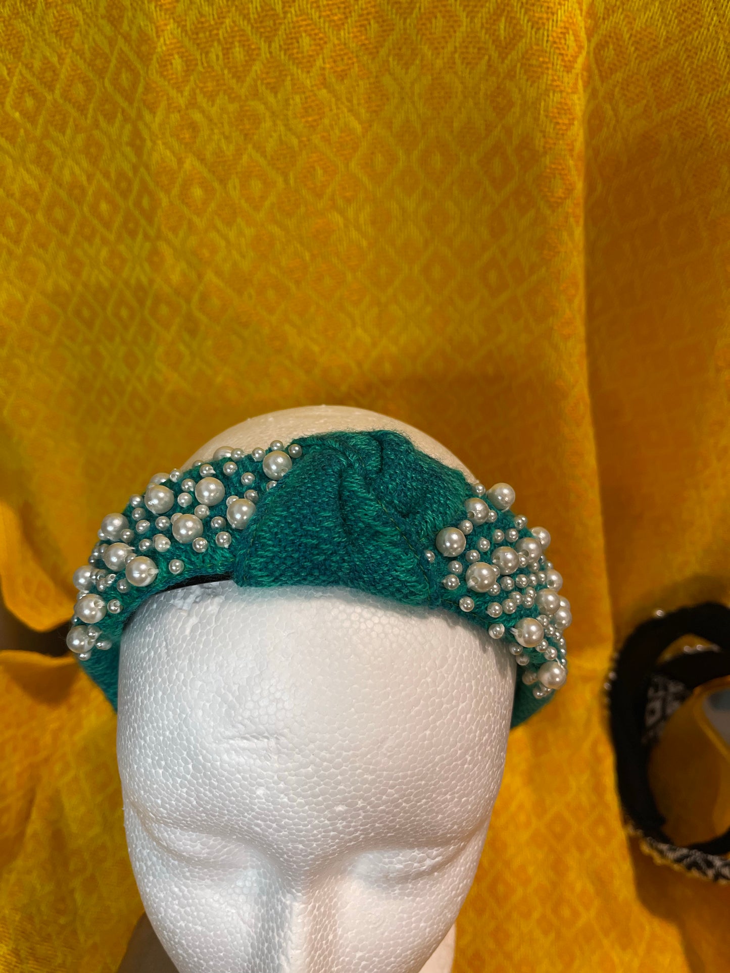 Gorgeous Beaded Knotted Headband