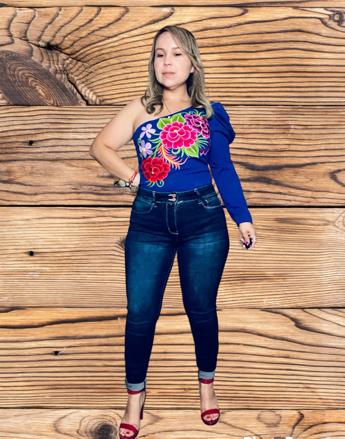 Coquetisima Single Shoulder Blouse