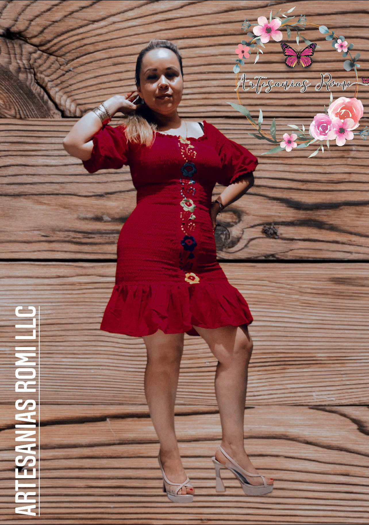 Bonita Red Dress