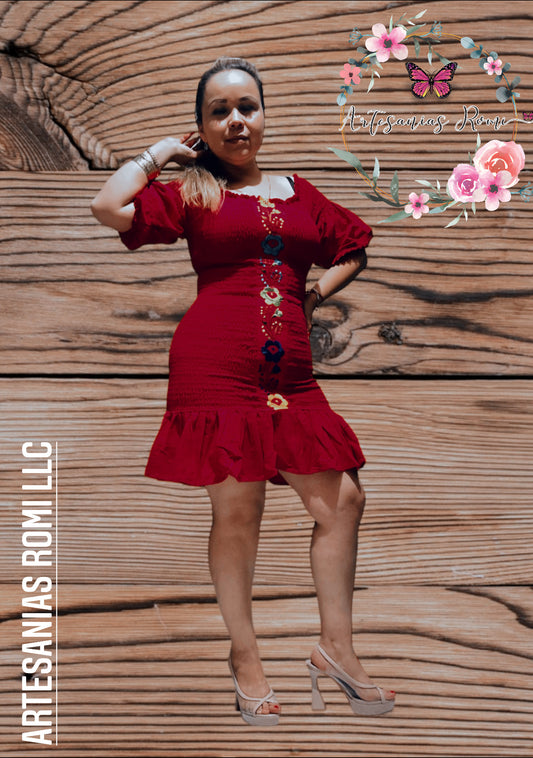 Bonita Red Dress