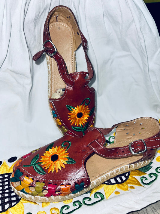 Liz Sunflower Huaraches