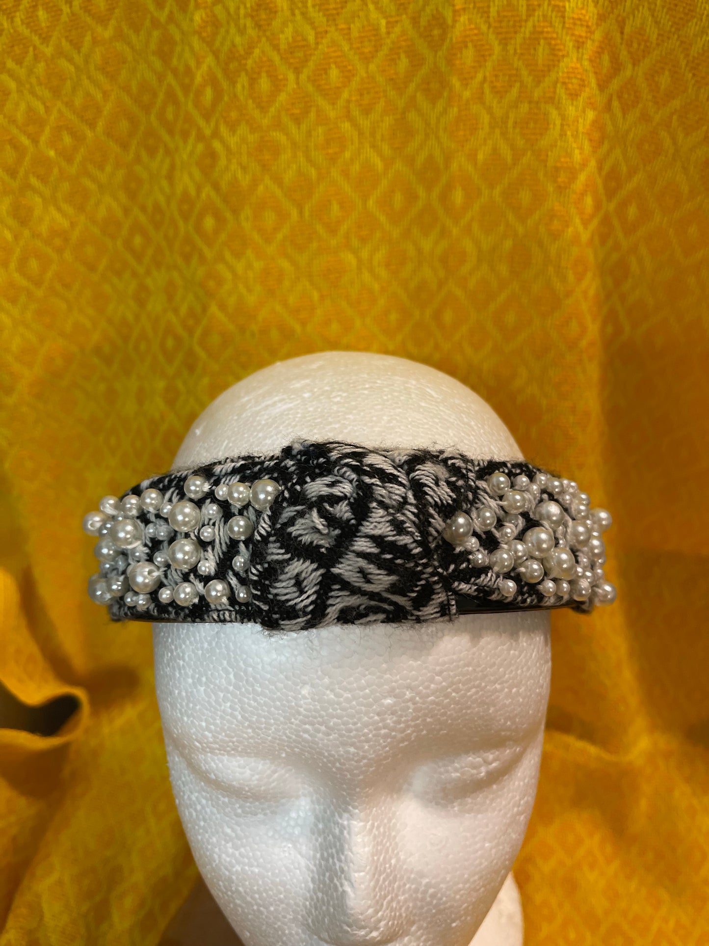 Gorgeous Beaded Knotted Headband