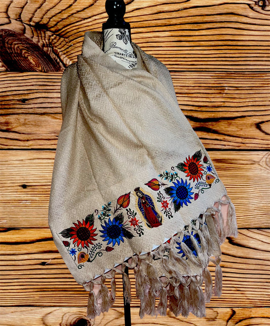 Embroidery Reboso Guadalupe