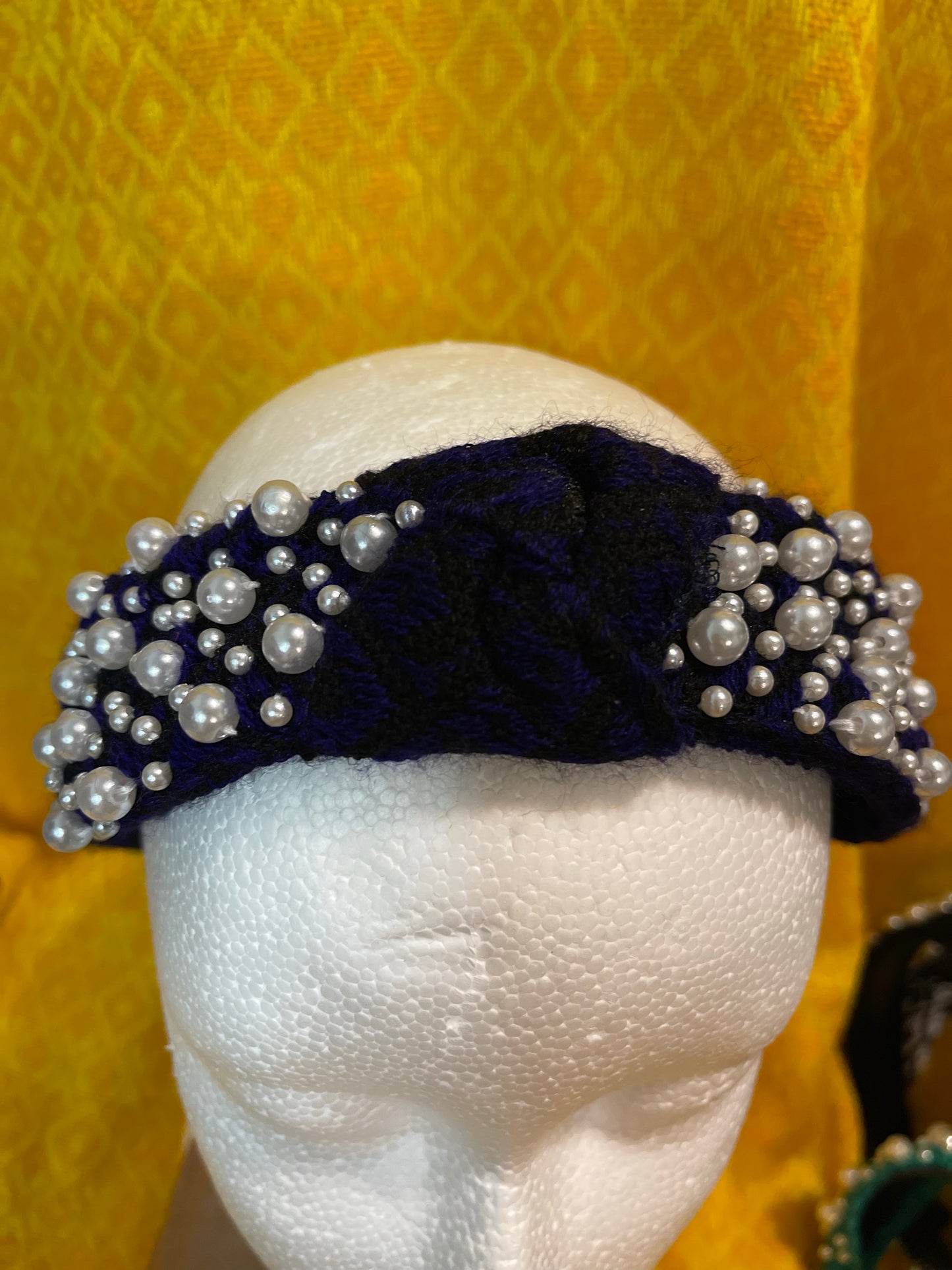 Gorgeous Beaded Knotted Headband