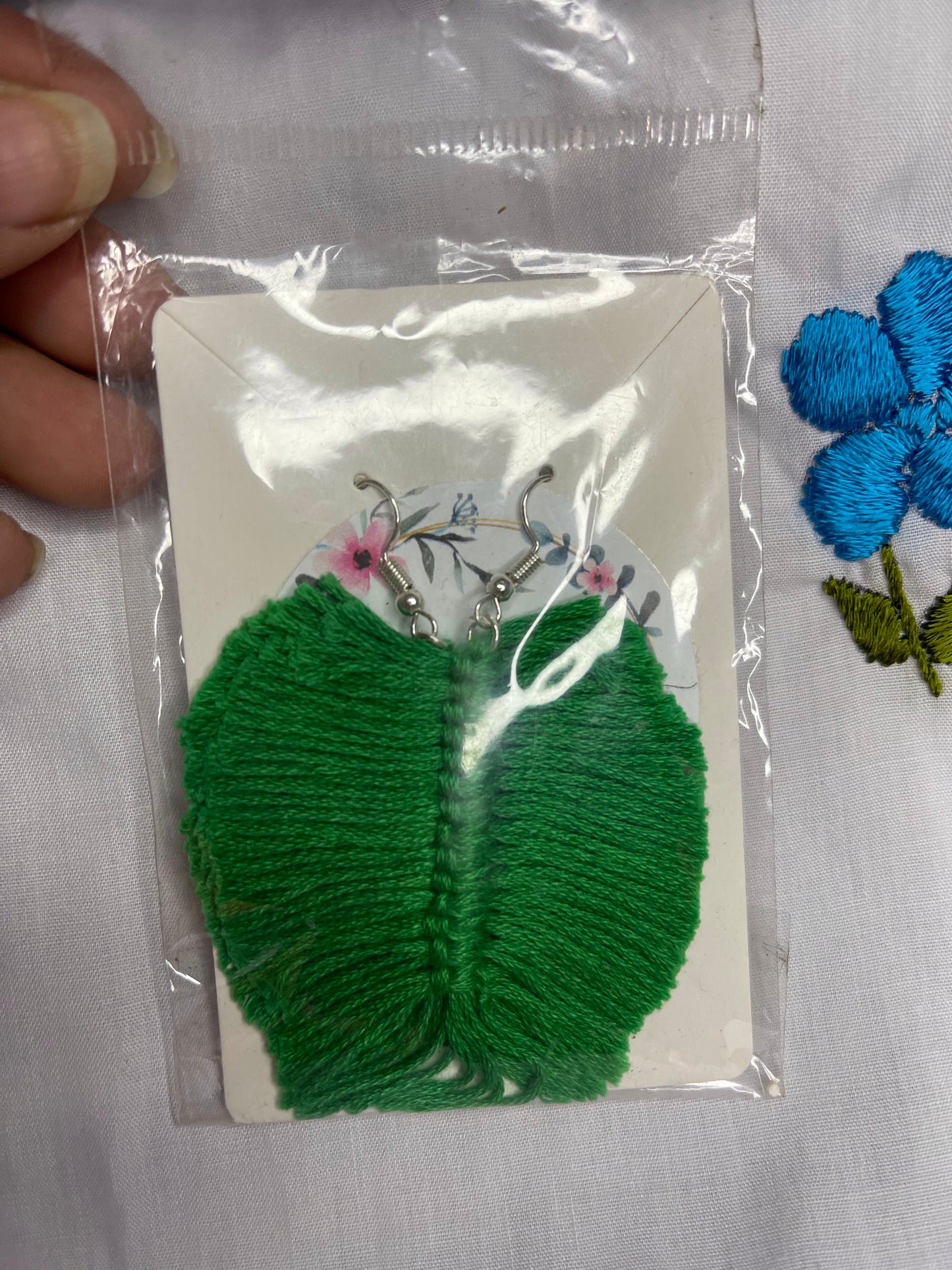 Artisian Leaf Earrings