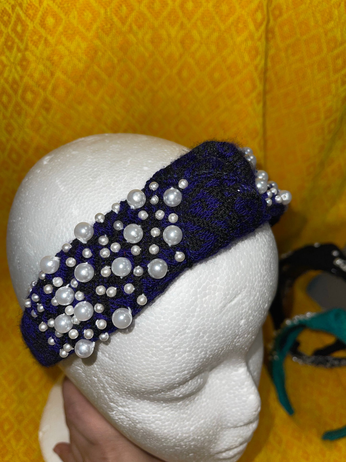 Gorgeous Beaded Knotted Headband