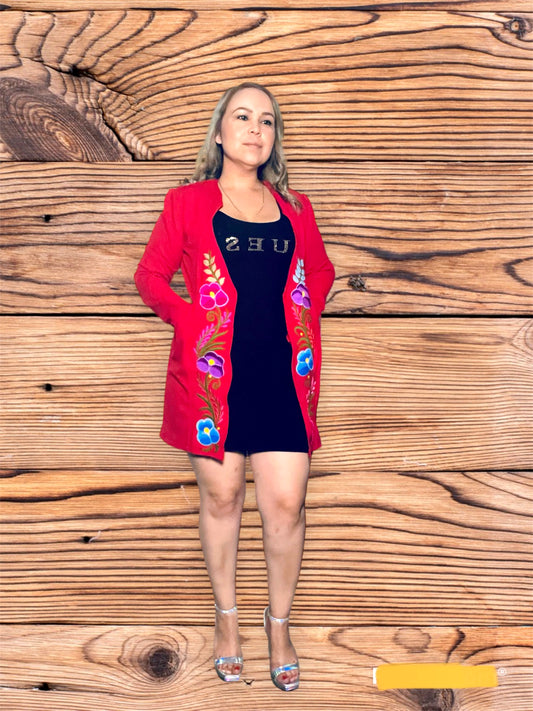 Luzy Embroidery Blazer