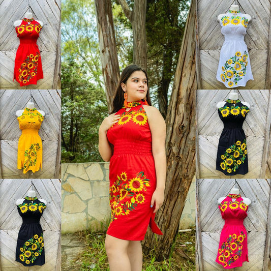 Lili Embroidered Artesanal Dress