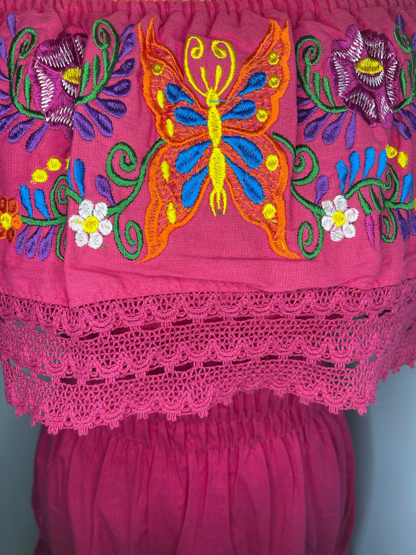 Mariposa Embroidered Dress